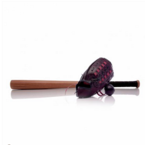 Pack Baseball Vintage en Cuir et Bois