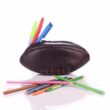 Objets de déco vintage en cuir et ballons en cuir personnalisables