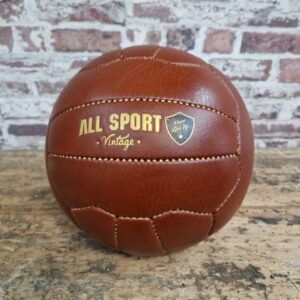 Vintage Leather Soccer Ball