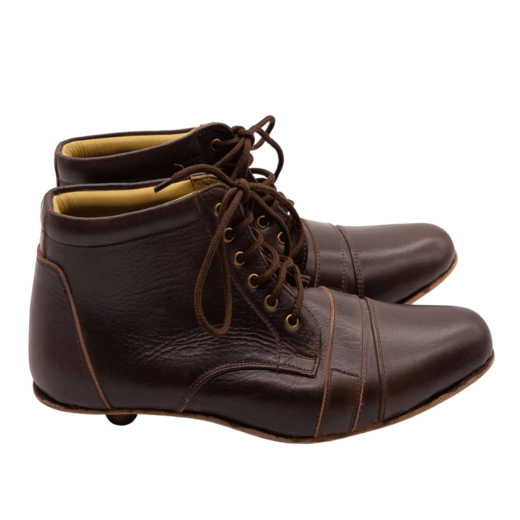 Pair of leather cleats