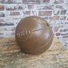 Ballon de Basket En Cuir Vintage