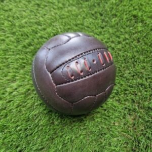 Mini Ballon de Foot Vintage en Cuir
