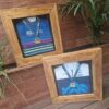 VINTAGE frame 40 x 60 with Jersey supplied by the customer