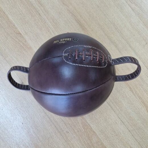 Elastic Ball en Cuir Vintage pour Boxe
