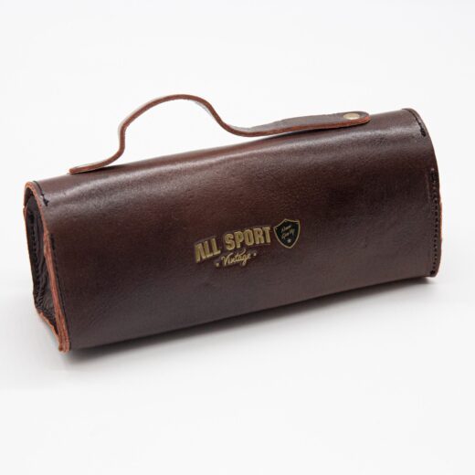 “Le Vintage” Leather Petanque Boules Bag