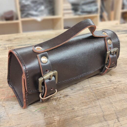 Étui Boule de Pétanque Vintage en Cuir “Le Vintage”