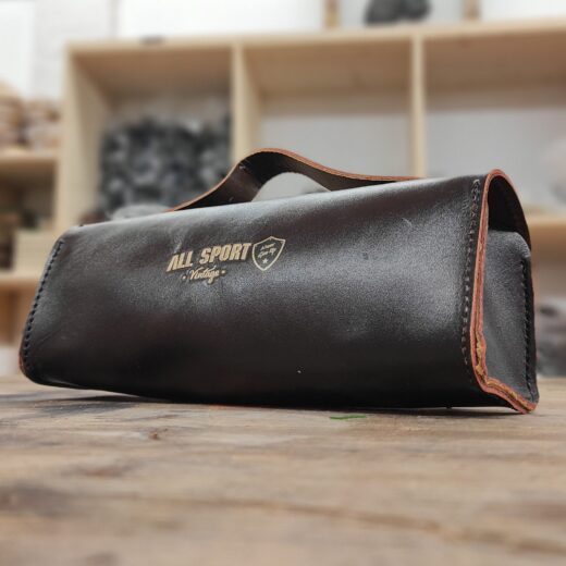 Étui Boule de Pétanque Vintage en Cuir “Le Vintage”