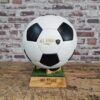 Pack Ballon de Foot Vintage en Cuir + Support