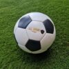 Ballon de Foot Vintage Années 70 en Cuir