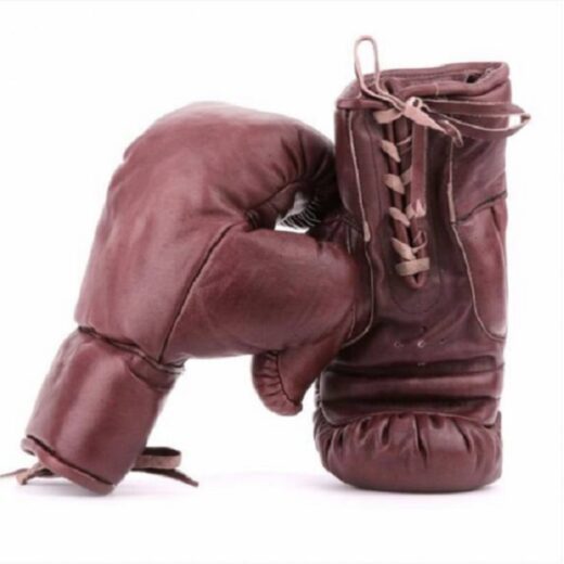 Gants de Boxe en Cuir Vintage
