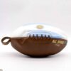 Trousse de Toilette Ballon de Rugby Vintage Argentine en Cuir