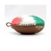 Trousse de Toilette Ballon de Rugby Vintage Italie en Cuir