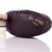 Trousse de Toilette Ballon de Rugby Vintage Chocolat en Cuir