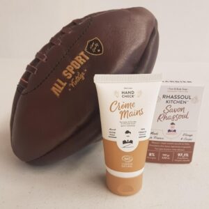Mini Pack Trousse de Toilette Homme Ballon de Rugby Vintage