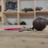 Porte-Clés Mini Ballon de Foot Personnalisé en Cuir