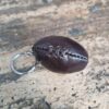 Customizable Mini Vintage Rugby Ball Key Ring