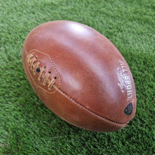 Vintage Leather Rugby Ball