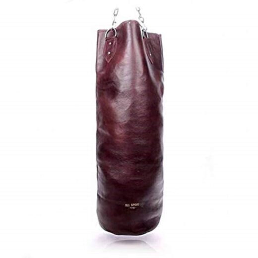 Sac de Frappe Boxe Vintage en Cuir – 1 mètre