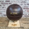 Pack Ballon de Volley en Cuir Vintage + Support