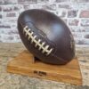 Pack Ballon Football Américain Vintage + Support