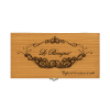 Coffret de 6 Couteaux de Table en Bois de Teck